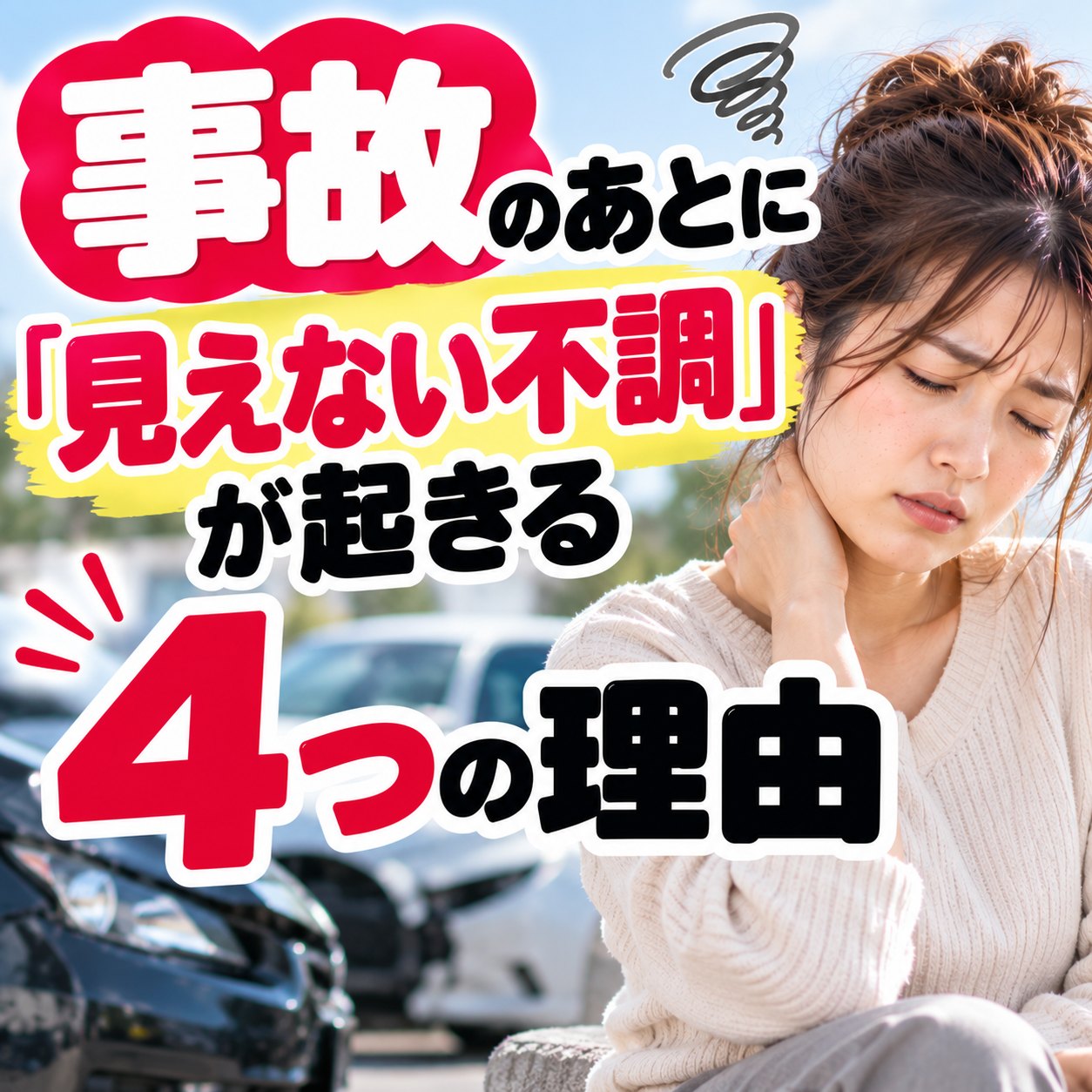 交通事故のあとから続く、だるさや眠れない不調｜ひなた整骨院