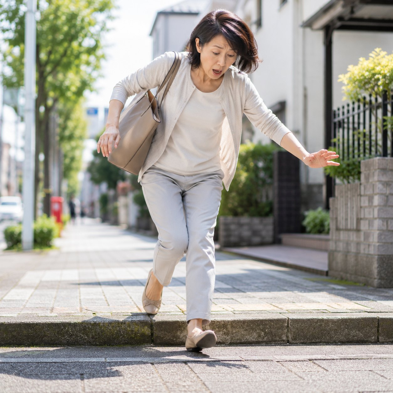 高齢の親の歩きにくさ・つまずきの原因と家族の対応｜ひなた整骨院