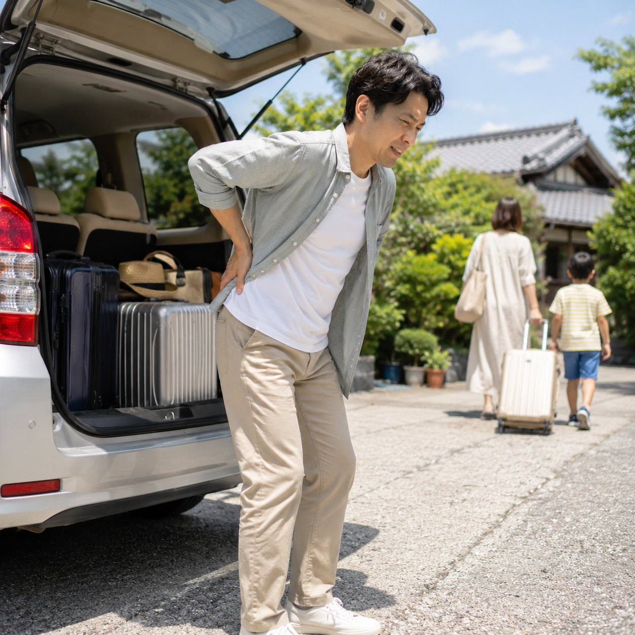 長時間運転あとの腰とお尻の痛みの解説｜ひなた整骨院